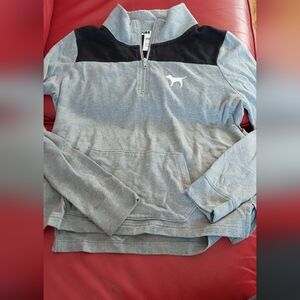 PINK Zip Up Sweatshirt Sz Small